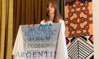 Victoria Cole pidió perdón a las mujeres en el Women Economic Forum