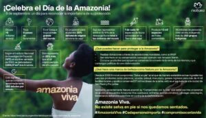 Natura celebra el Día de la Amazonia en sus redes sociales