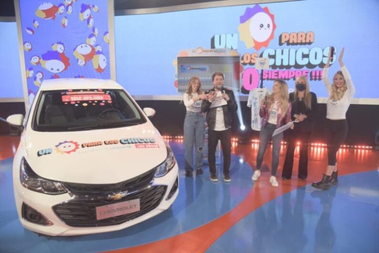 Chevrolet participó del evento “Un Sol para los Chicos” de UNICEF Argentina