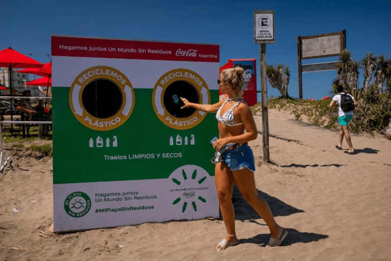 #MiPlayaSinResiduos: la campaña de Coca Cola Argentina para promover el reciclaje durante el verano