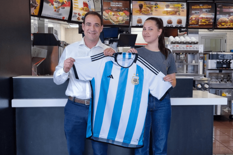 McDonald’s renueva su acuerdo con la Asociación de Fútbol Argentino
