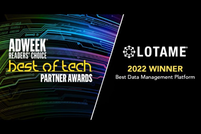 Lotame, nuevamente ganador de los “Best Of Tech Partner Awards” de Adweek’s Readers’ Choice