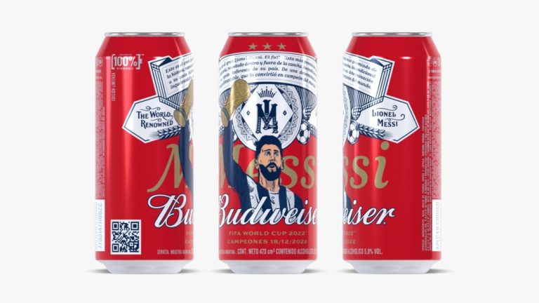 Argentina: Budweiser sigue de festejo y lanza una edición limitada con la imagen de Messi