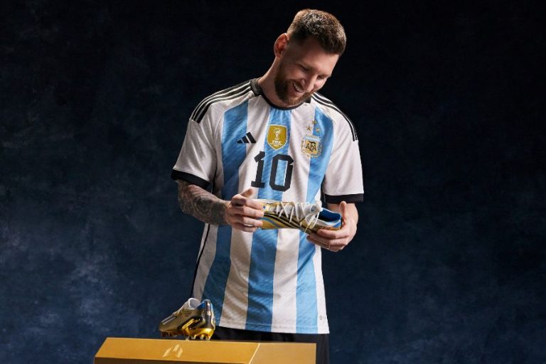 El especial regalo de Adidas para Lionel Messi que recuerda su éxito en el Mundial