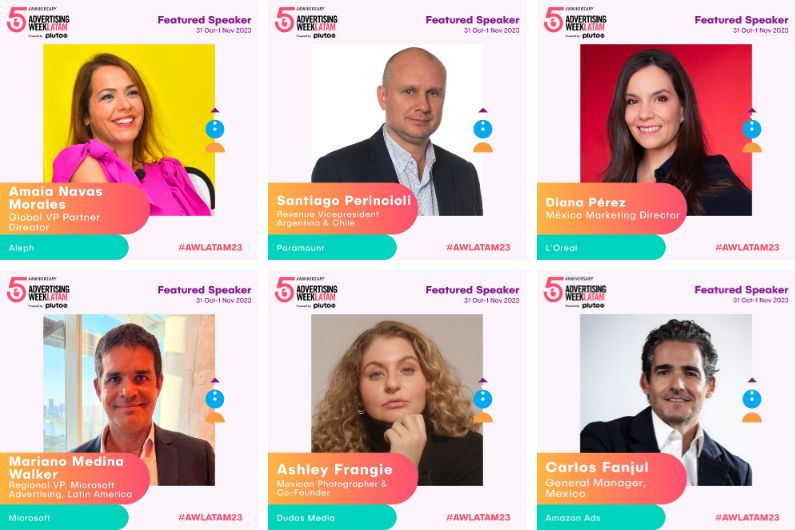 Advertising Week Latam 2023 Confirmada la segunda ronda de speakers