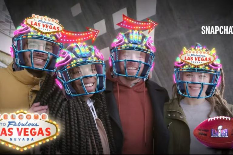 Snapchat presentará una nueva experiencia inmersiva en las pantallas del Super Bowl LVIII