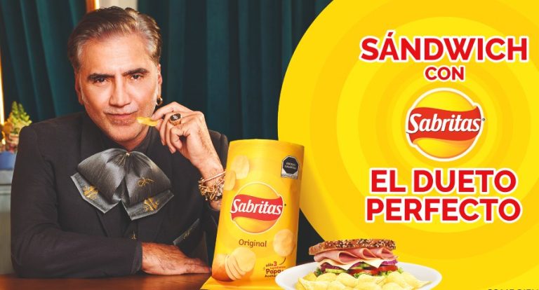 Sabritas y Alejandro Fernández te invitan a disfrutar de su nuevo dueto: Sándwich con papas Sabritas