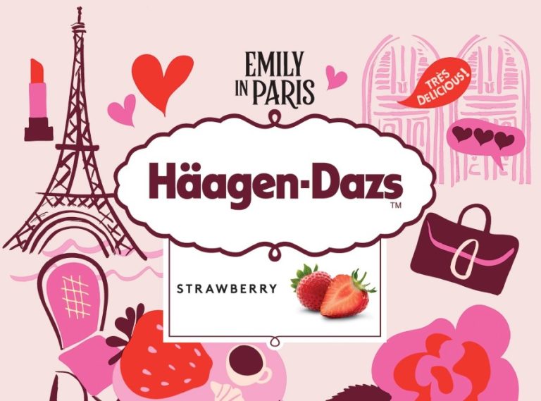 Häagen-Dazs anuncia alianza global con “Emily in Paris” para ofrecer una muestra del glamour y placer parisino