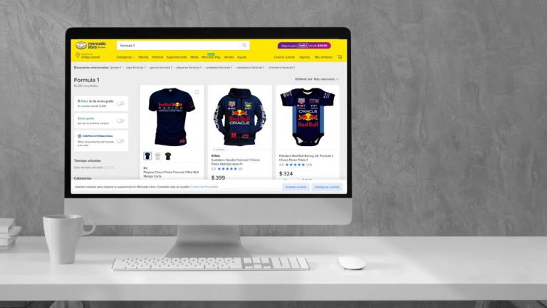 La Fórmula 1 también aceleró la actividad del comercio electrónico en México