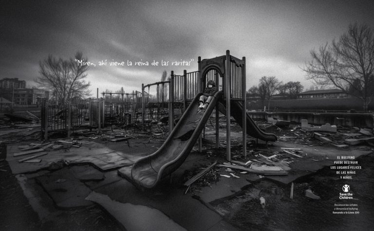 McCann Lima demuestra cómo el bullying puede destruir el lugar más feliz de un niño