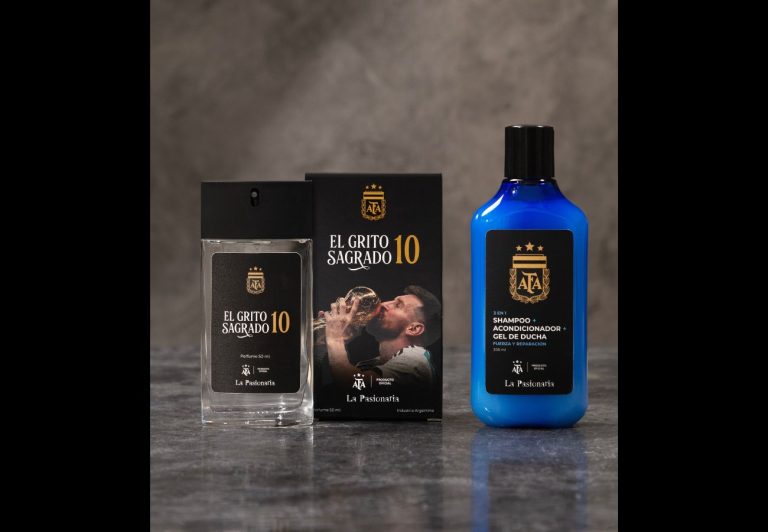 La AFA elige a La Pasionaria para lanzar los perfumes de la Selección Argentina de Fútbol