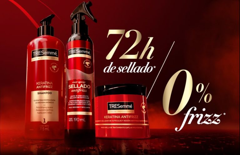 TRESemmé refuerza su liderazgo con innovación climáticamente inteligente: el Sistema de Sellado Profesional Antifrizz