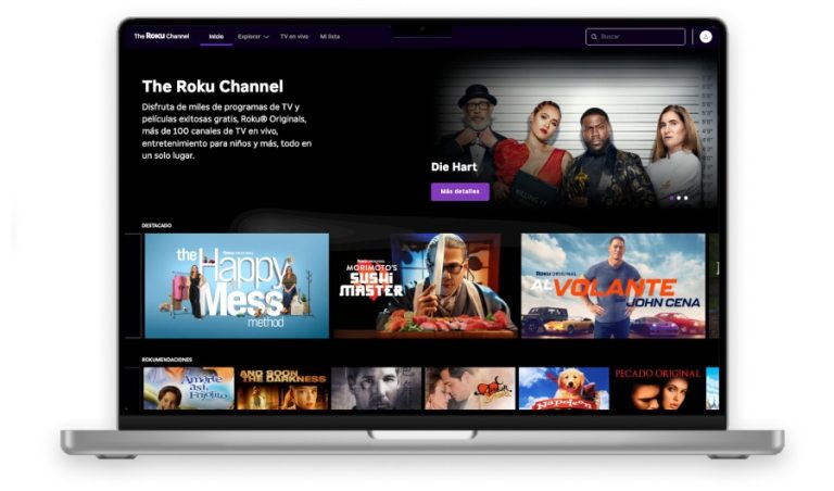The Roku Channel expande su disponibilidad a navegadores online y alcanza 100 canales en vivo en México