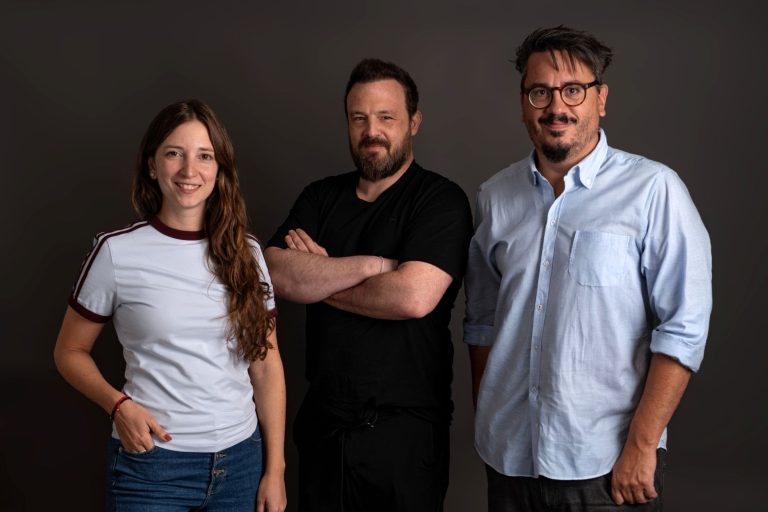 Flor Loda, Matías Ballada y Emilio Yacon