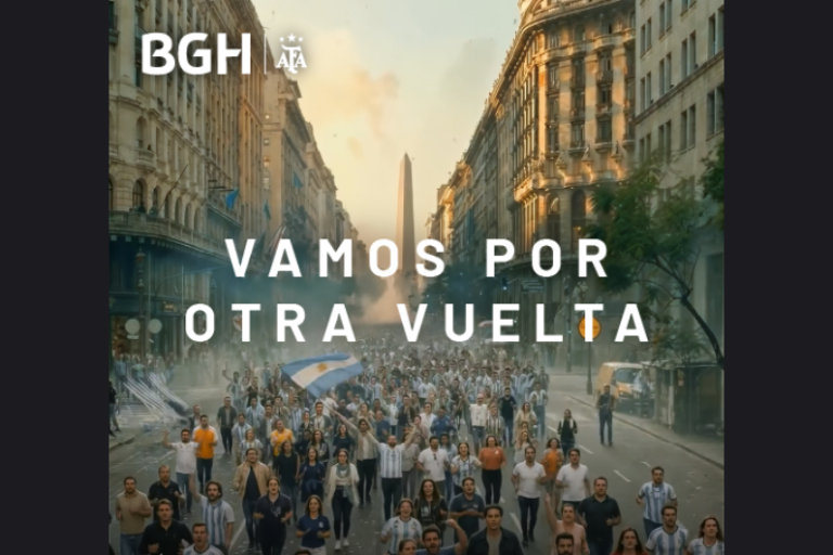 “Vamos por otra vuelta”, la nueva campaña de BGH por la Copa del Mundo creada 100% con inteligencia artificial