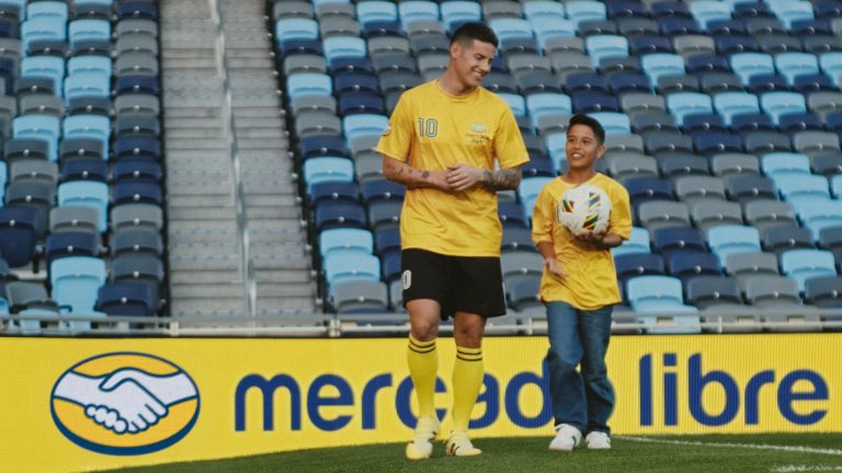 Mercado Libre Colombia y James Rodríguez, unidos por la emoción y la entrega