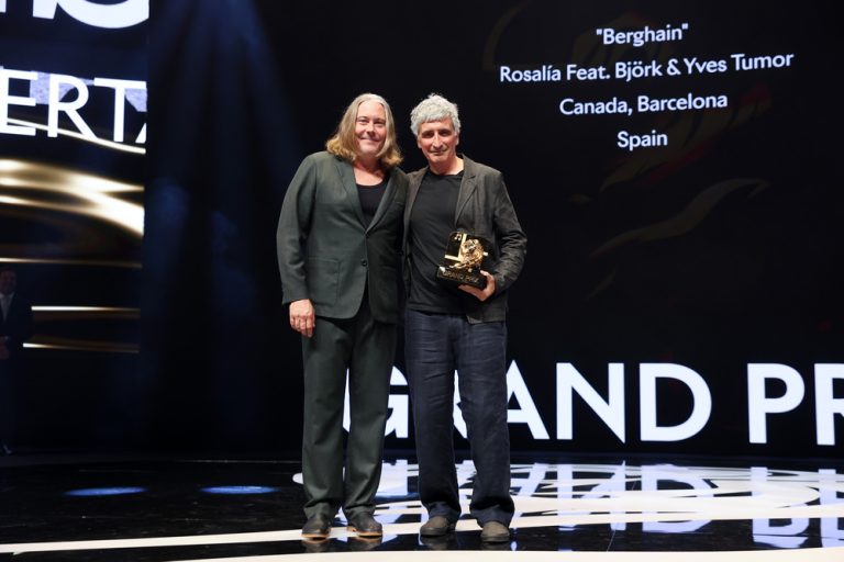 El videoclip de “Berghain”, de Rosalía ft. Björk y Yves Tumor, ganó el Grand Prix en Cannes Lions