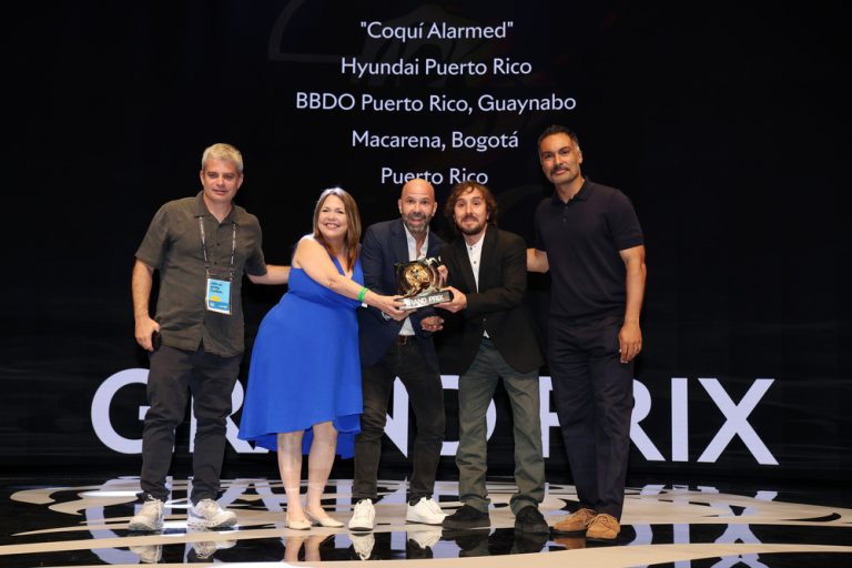 Puerto Rico hace historia al ganar su segundo Grand Prix consecutivo en Cannes Lions